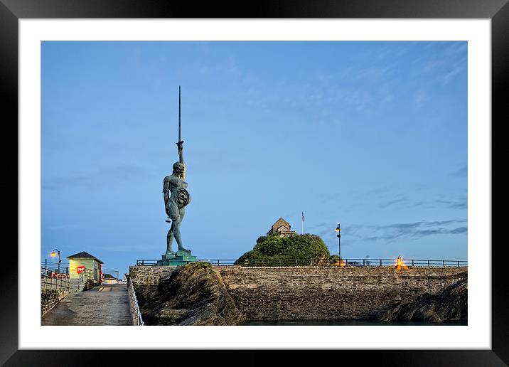 Lantern Hill, Ilfracombe Framed Mounted Print by Dave Wilkinson North Devon Ph