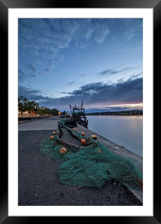  Bideford Quay Framed Mounted Print by Dave Wilkinson North Devon Ph