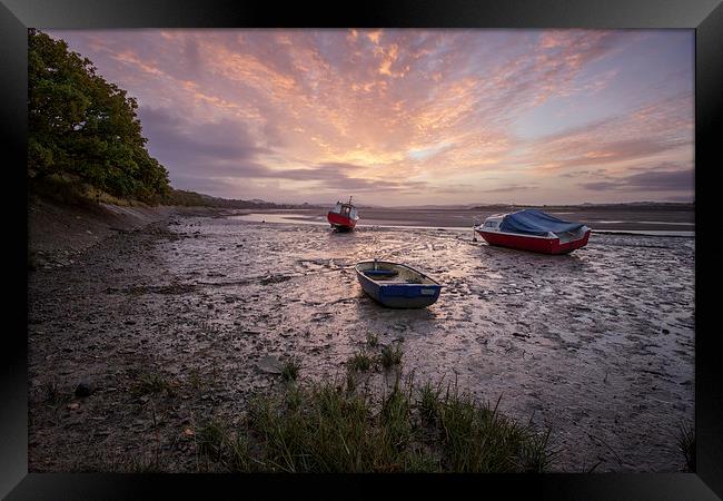  River Taw sunrise. Framed Print by Dave Wilkinson North Devon Ph