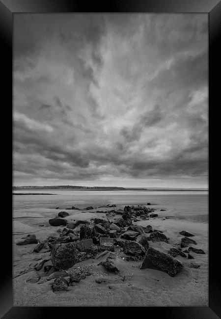  Crow Point North Devon Framed Print by Dave Wilkinson North Devon Ph