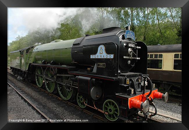 60163 Tornado Framed Print by Barry Lowe