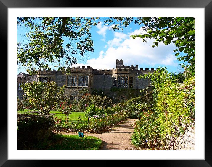 Haddon Hall Framed Mounted Print by Colin Chipp