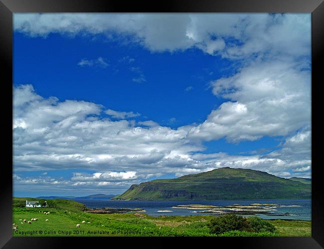 Home by the sea Framed Print by Colin Chipp