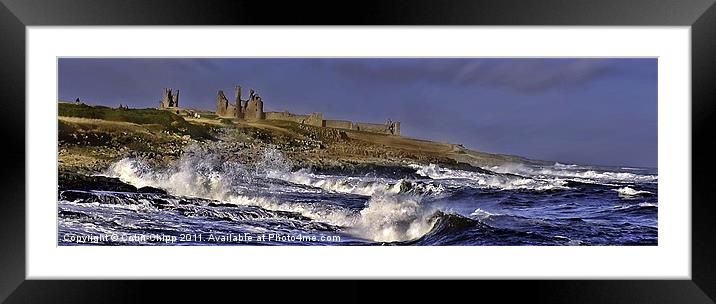 Dunstanburgh Framed Mounted Print by Colin Chipp