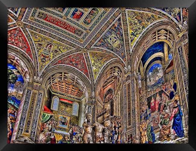Siena Duomo Framed Print by Colin Chipp