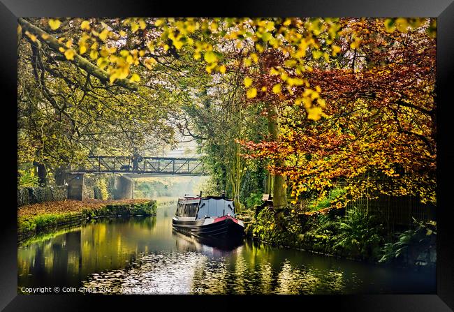 Peak Forest Canal Framed Print by Colin Chipp