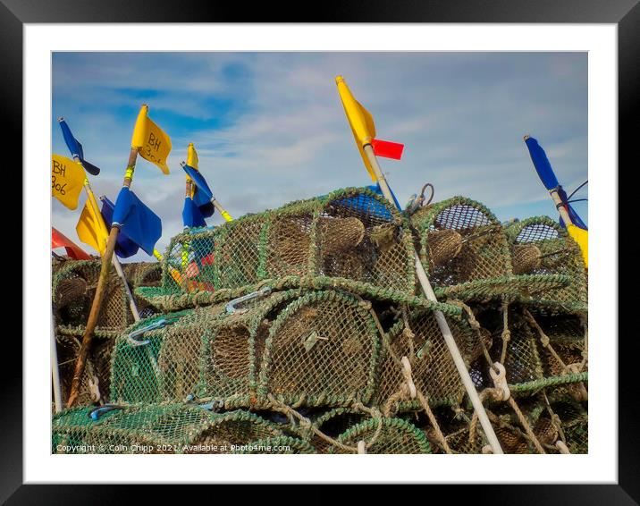 Flying the flag Framed Mounted Print by Colin Chipp