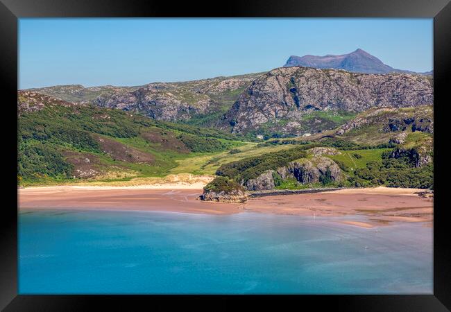 Gruinard Bay Framed Print by Derek Beattie