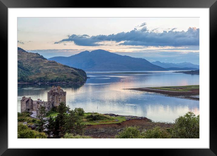 Eilean Donan Castle Framed Mounted Print by Derek Beattie