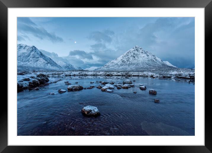 The Buachaille Etive Mor  Framed Mounted Print by Derek Beattie