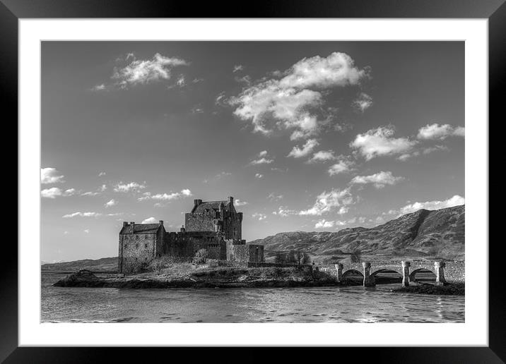 Eilean Donan Castle Scotland. Framed Mounted Print by Derek Beattie