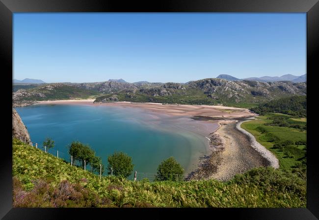 Gruinard Bay Framed Print by Derek Beattie