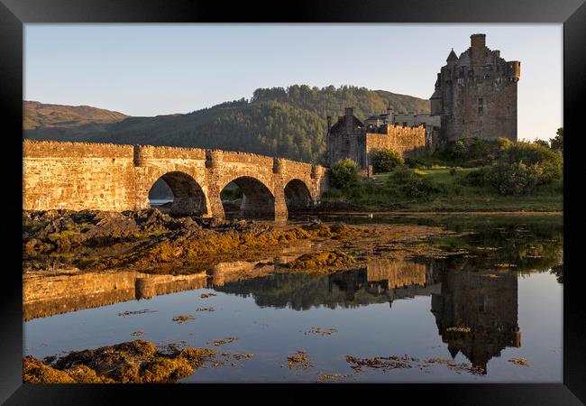 Eilean Donan Castle  Scotland. Framed Print by Derek Beattie