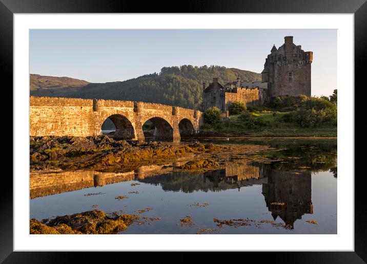 Eilean Donan Castle  Scotland. Framed Mounted Print by Derek Beattie