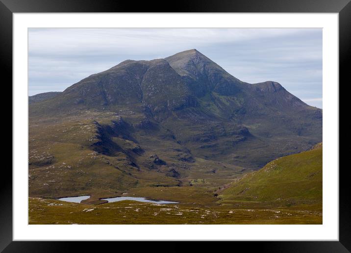 Cul Beag Northwest Highlands of Scotland Framed Mounted Print by Derek Beattie