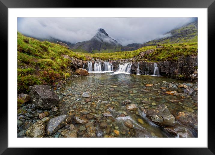 The Fairy Pools  Isle of Skye Framed Mounted Print by Derek Beattie