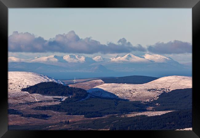 Isle of Arran Framed Print by Derek Beattie