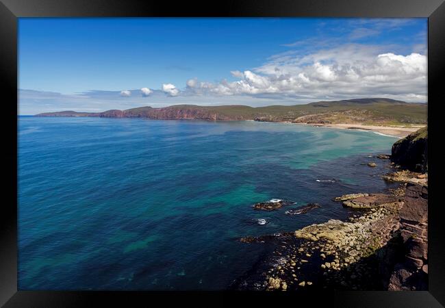 Sandwood Bay Framed Print by Derek Beattie