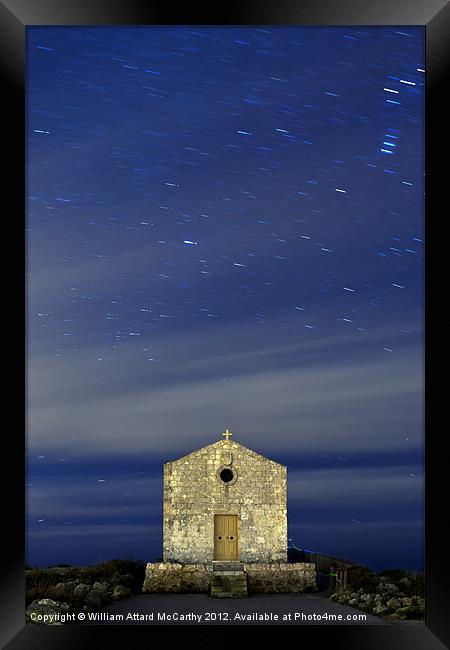 The Chapel of Mary Magdalene Framed Print by William AttardMcCarthy