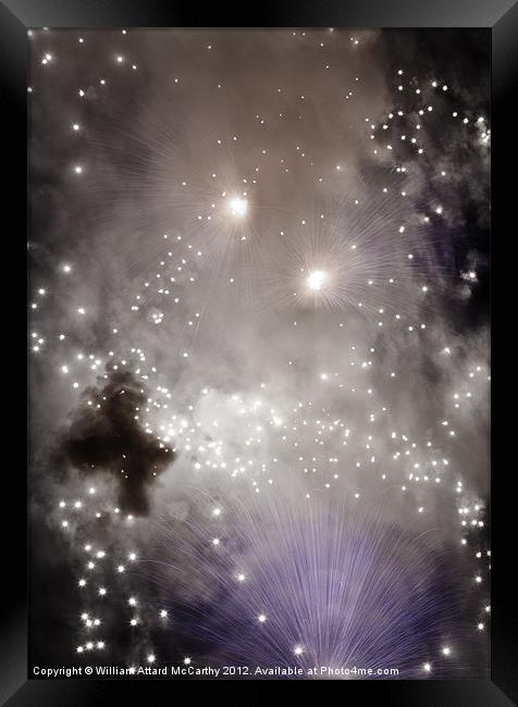 Nebular Framed Print by William AttardMcCarthy