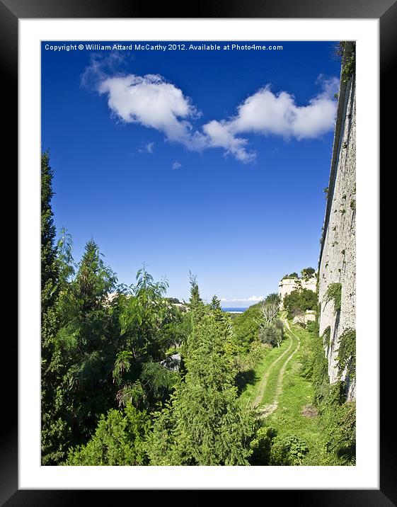 Outside the Bastions Framed Mounted Print by William AttardMcCarthy