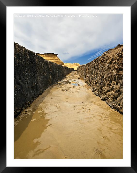 Valley of Mystery Framed Mounted Print by William AttardMcCarthy