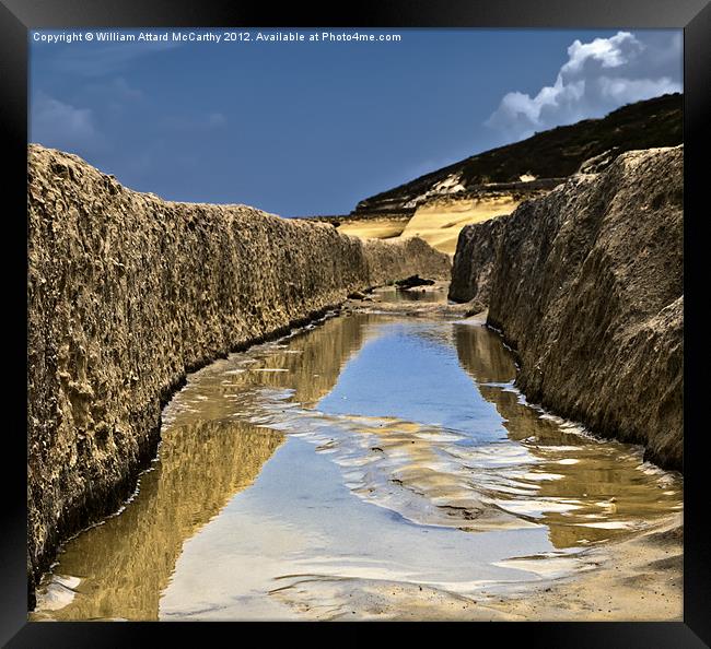 Valley of Mystery Framed Print by William AttardMcCarthy