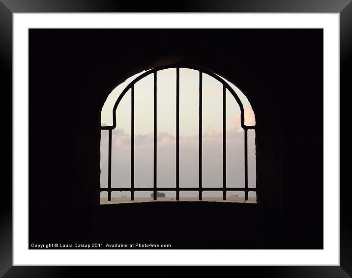 Room with a View Framed Mounted Print by Laura Cassap