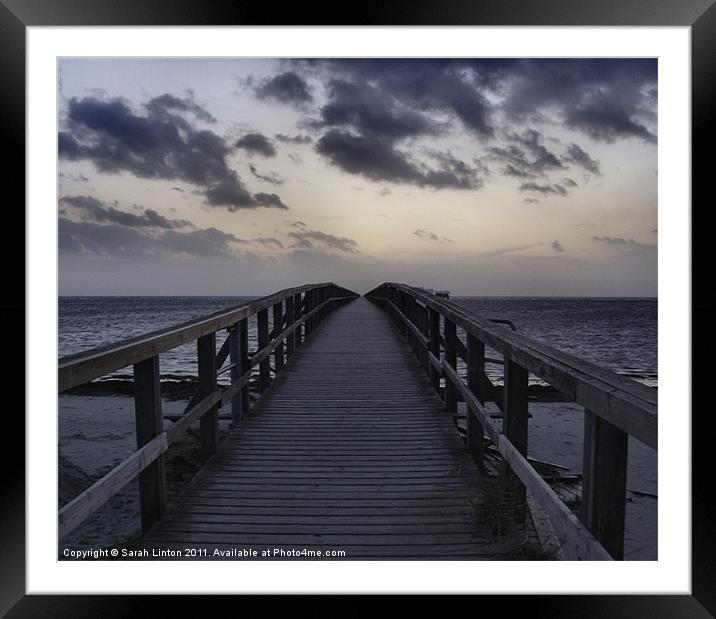 The Long Bridge Framed Mounted Print by Sarah Osterman