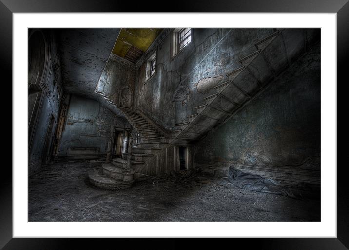 The Staircase Framed Mounted Print by Gary Mather