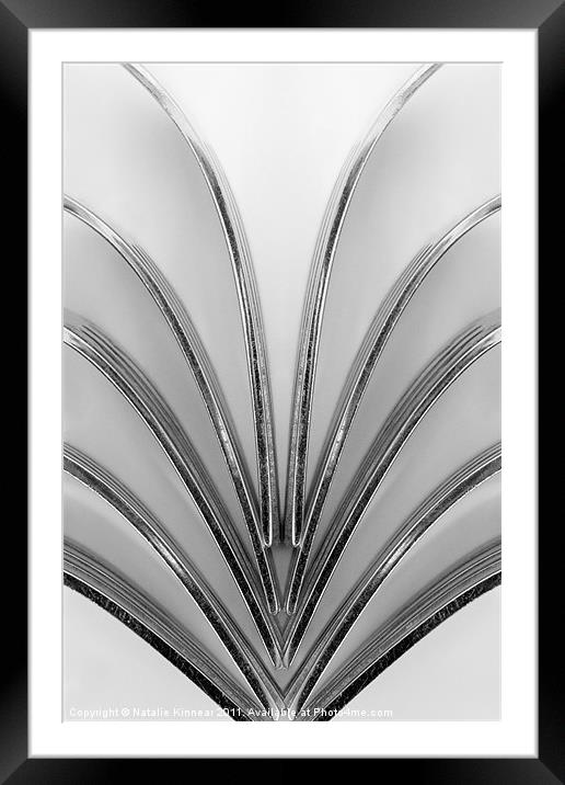 Forks VI Framed Mounted Print by Natalie Kinnear
