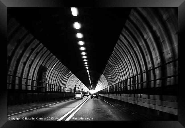 Dartford Crossing Tunnel Framed Print by Natalie Kinnear