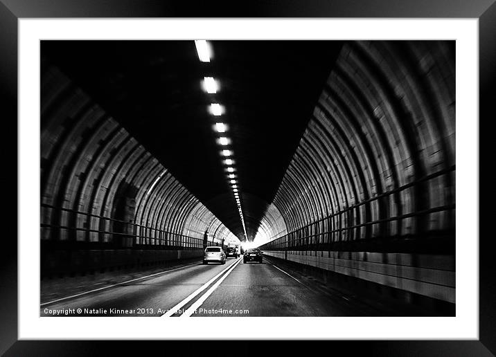 Dartford Crossing Tunnel Framed Mounted Print by Natalie Kinnear