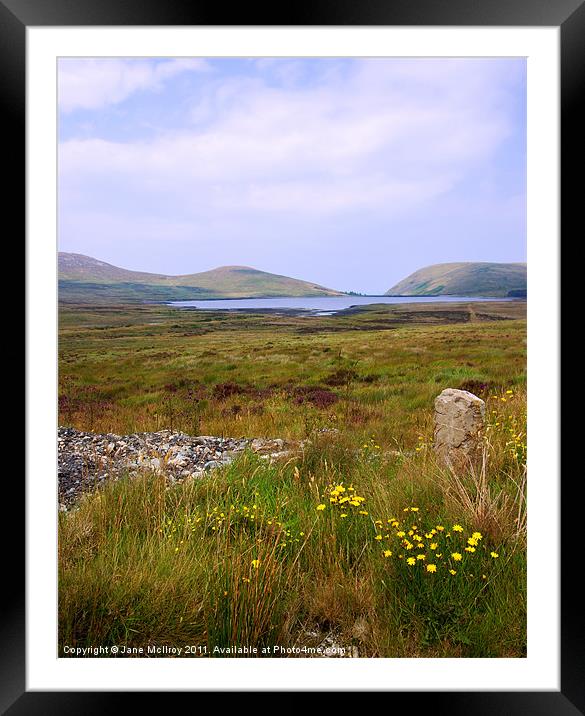 Spelga, Mourne Mountains, Northern Ireland Framed Mounted Print by Jane McIlroy