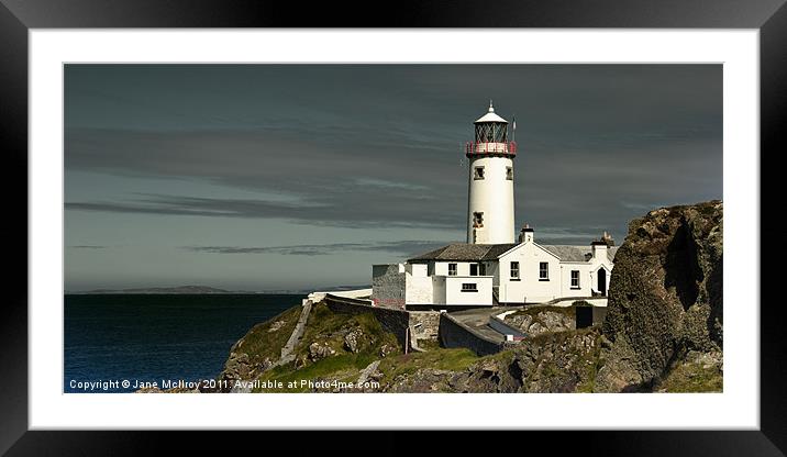 Fanad Head Lighthouse, Donegal, Ireland Framed Mounted Print by Jane McIlroy