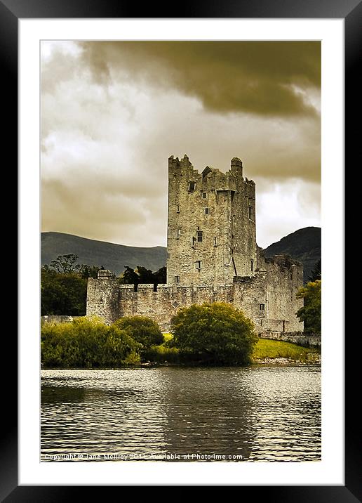 Ross Castle, Killarney, Kerry, Ireland Framed Mounted Print by Jane McIlroy