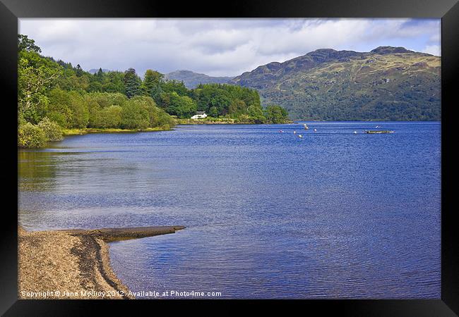 Loch Lomond, Scotland Framed Print by Jane McIlroy