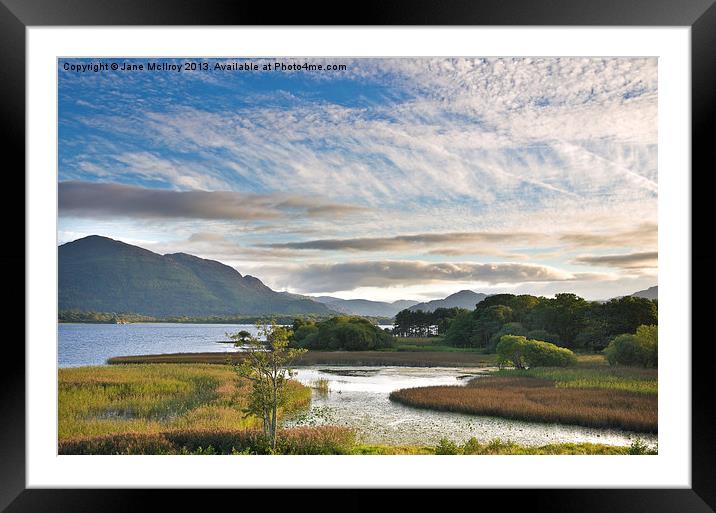Evening in Killarney Framed Mounted Print by Jane McIlroy