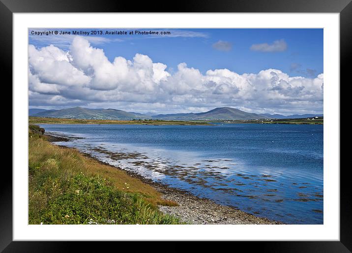 Valentia Shore Framed Mounted Print by Jane McIlroy