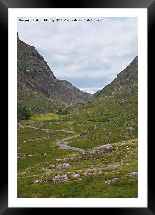 The Gap of Dunloe Framed Mounted Print by Jane McIlroy