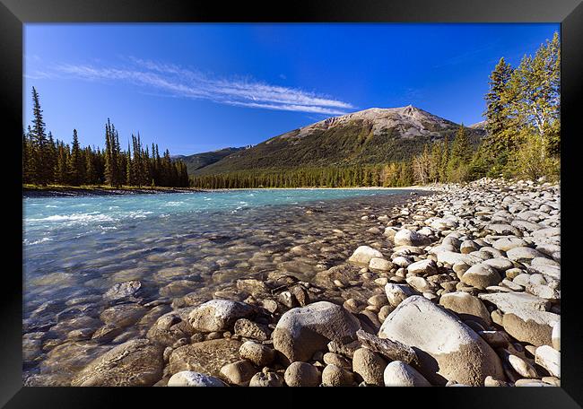Bend in the River Framed Print by Mark Harrop