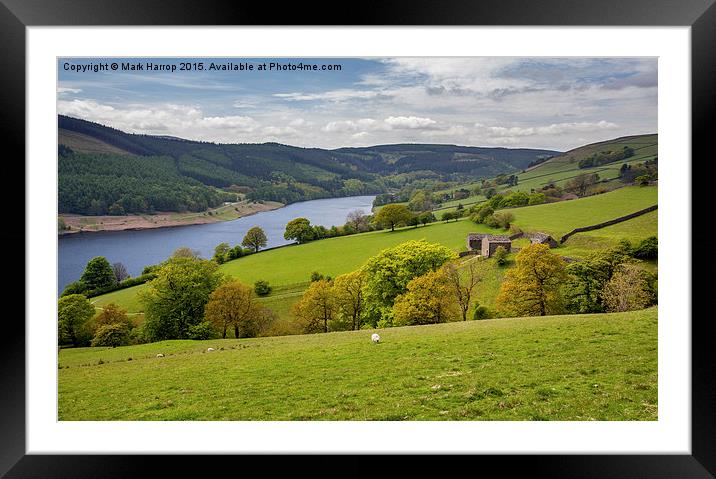 Rolling Hills Framed Mounted Print by Mark Harrop