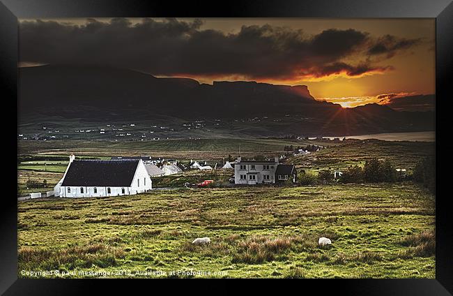 Staffin, Isle of Skye Framed Print by Paul Messenger