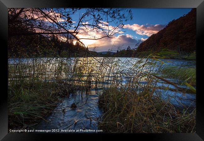 Loch Ard Framed Print by Paul Messenger