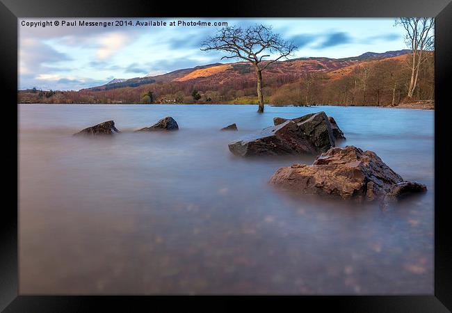 Loch Lomond Scotland Framed Print by Paul Messenger