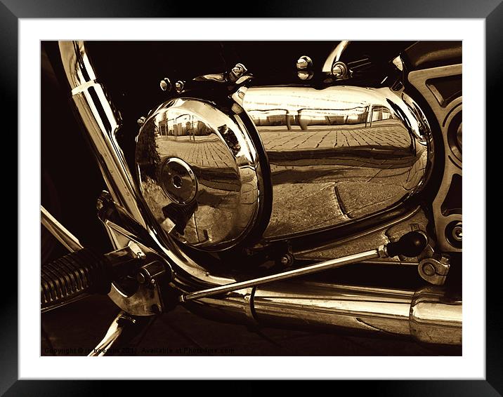 chrome dreams Framed Mounted Print by Jo Beerens