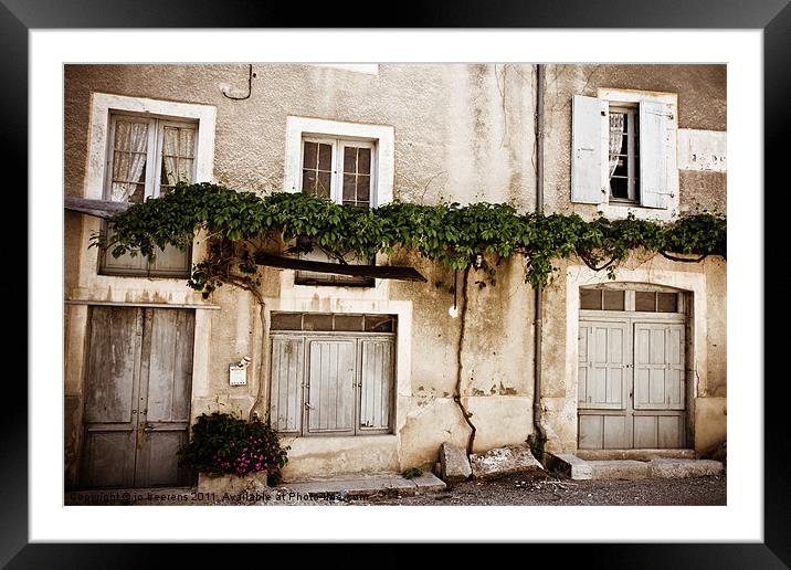 the seasons pass by unnoticed Framed Mounted Print by Jo Beerens