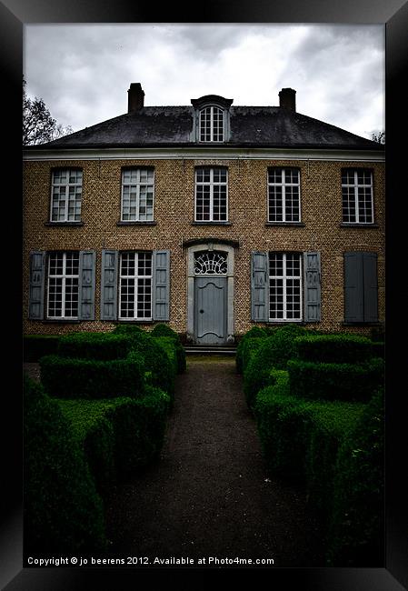 the rectory Framed Print by Jo Beerens