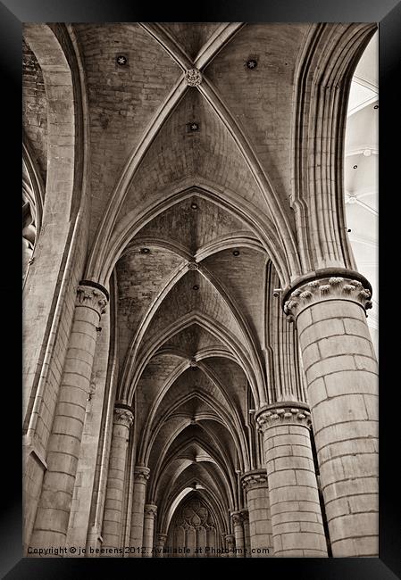 arches Framed Print by Jo Beerens