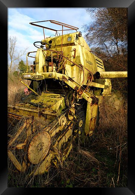 retired Framed Print by Jo Beerens